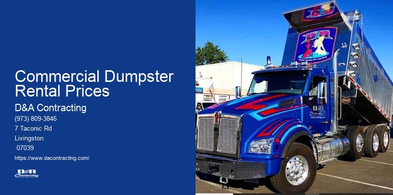 Dumpster Rental Contracts