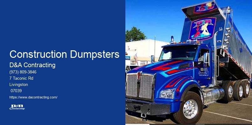 Contracting Dumpster Rental